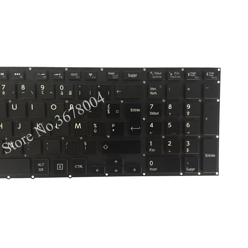 Новая Французская клавиатура для ноутбука Toshiba Satellite P55 p50 P50-A P50t без рамки FR