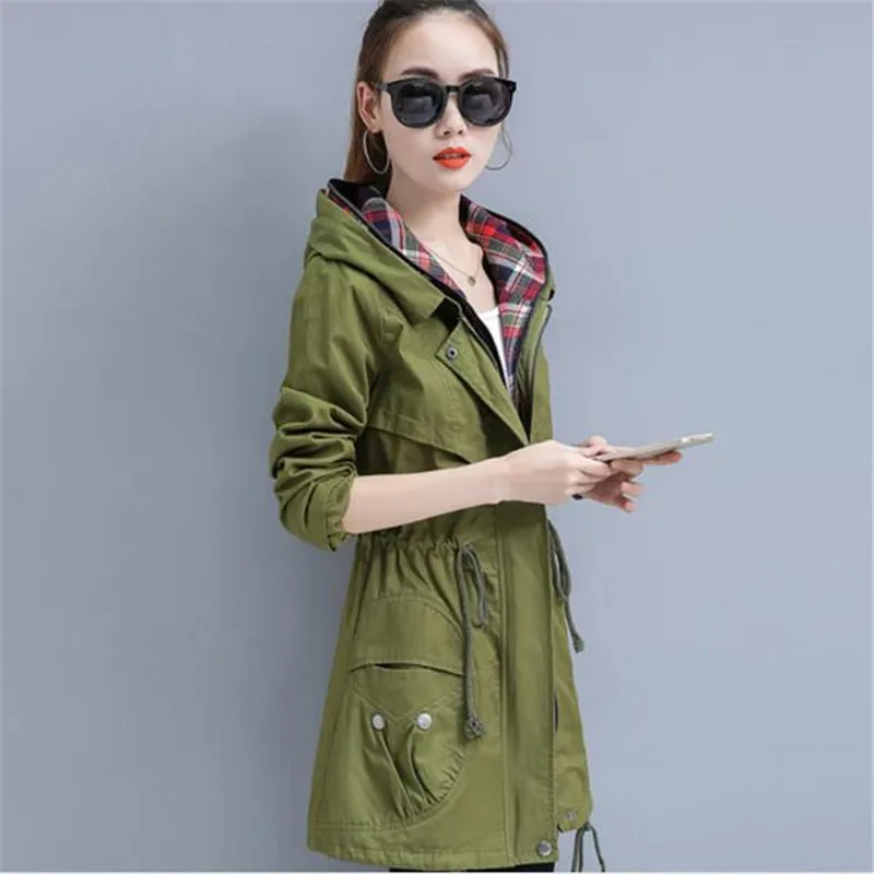 Женский Тренч новинка 2020 весенне осенняя верхняя одежда Студенческая ветровка с