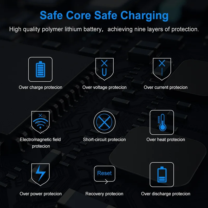 Floveme power Bank 10000 мАч портативное зарядное устройство USB двойной выход мини-Банк питания для Xiaomi Внешний аккумулятор светодиодный блок питания