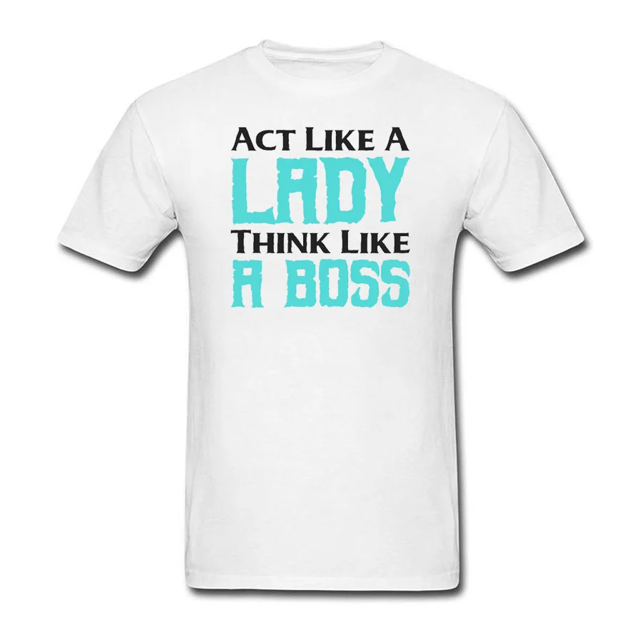 2018 Новая мода лето хлопок Личность Отпечатано действовать как леди думать босс