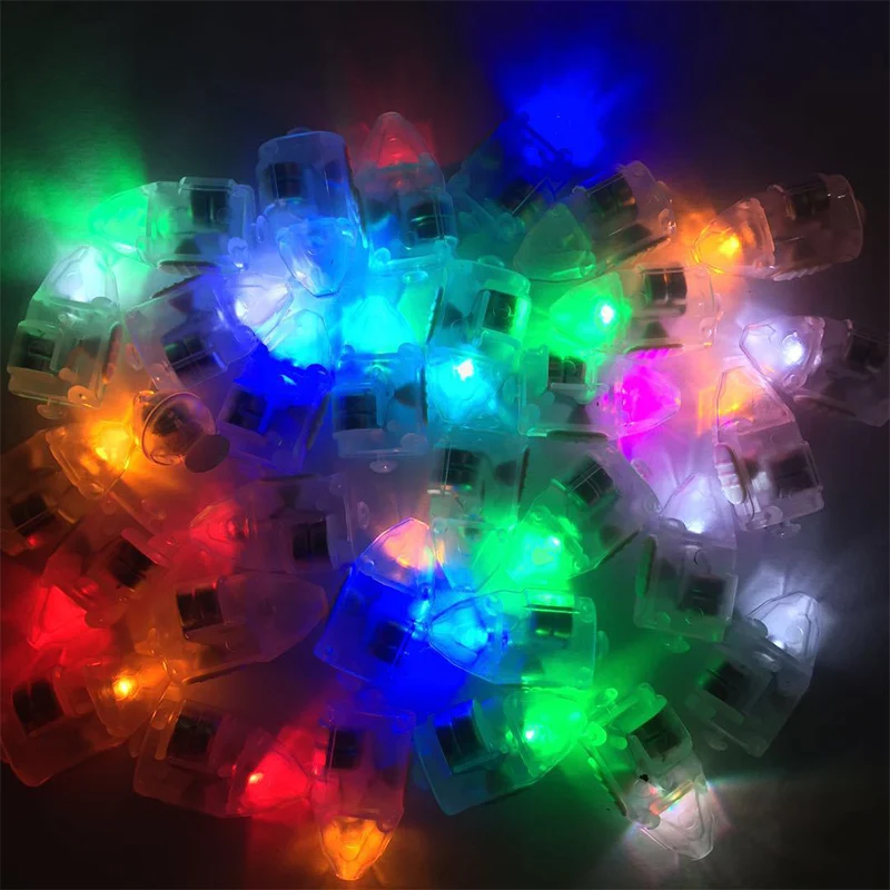 rgb 10 шт. маленький светодиодный мини-светильник, светящийся воздушный шар, без линий, светящийся фонарь для латексного бумажный шарик, фонарь s, для рождества, свадьбы, Bir - Испускаемый цвет: rgb