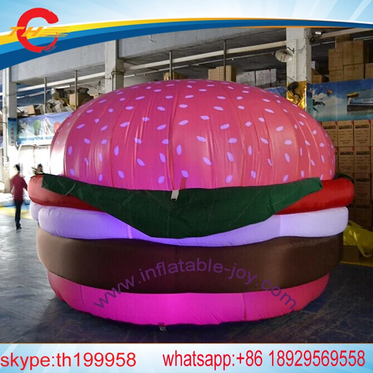 Бесплатный воздушный корабль к двери Гуанчжоу надувная модель еды гигантский