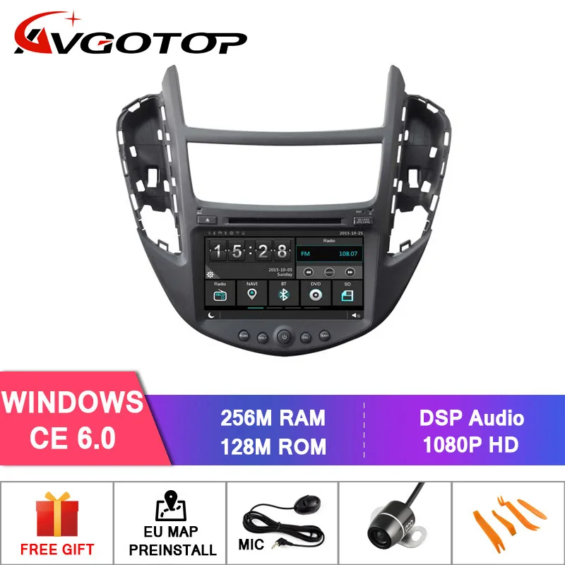 AVGOTOP Android 11 Wince автомобильное радио GPS Мультимедиа для CHEVROLET TRAX 2014 2015 2G 16G |