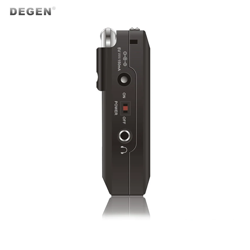 Оригинальный радиоприемник Degen DE321 FM SW MW DSP Receptor De Radio Radyo Mini Pocket DAB Receiver Digital Portatil on