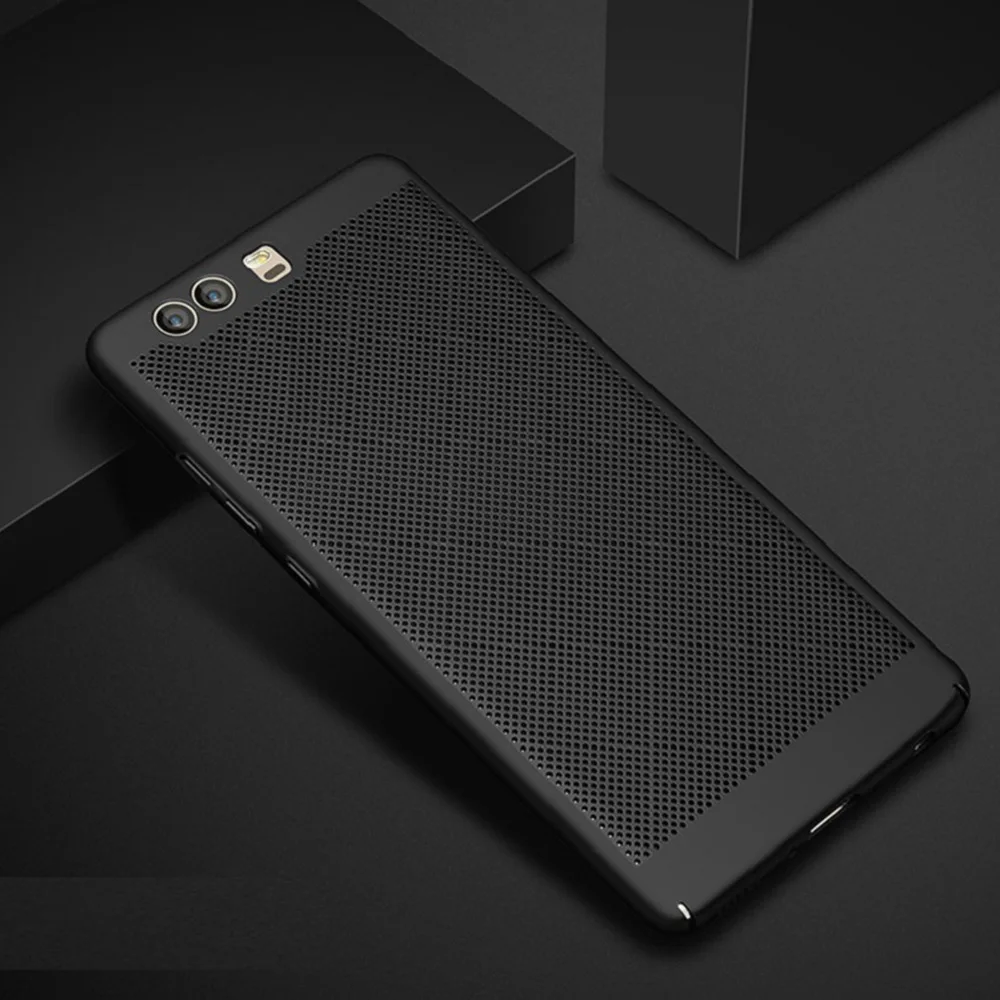 Black KISSCASE Корпус для рассеивания тепла для Huawei P10 P20 Lite Plus чехол на хонор 9 лайт 10 Корпуса для охлаждения телефона для Huawei Mate 10 20 Lite Pro Honor 10 9 Cover - Цвет: Black