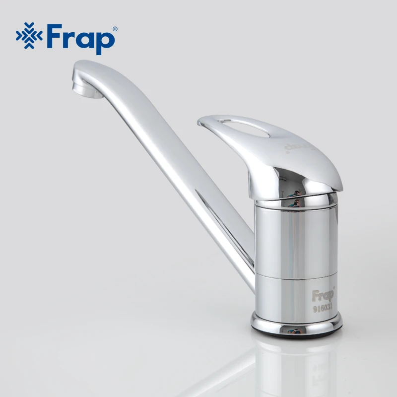 Frap один комплект латунный смеситель с одной ручкой для кухни креплением на