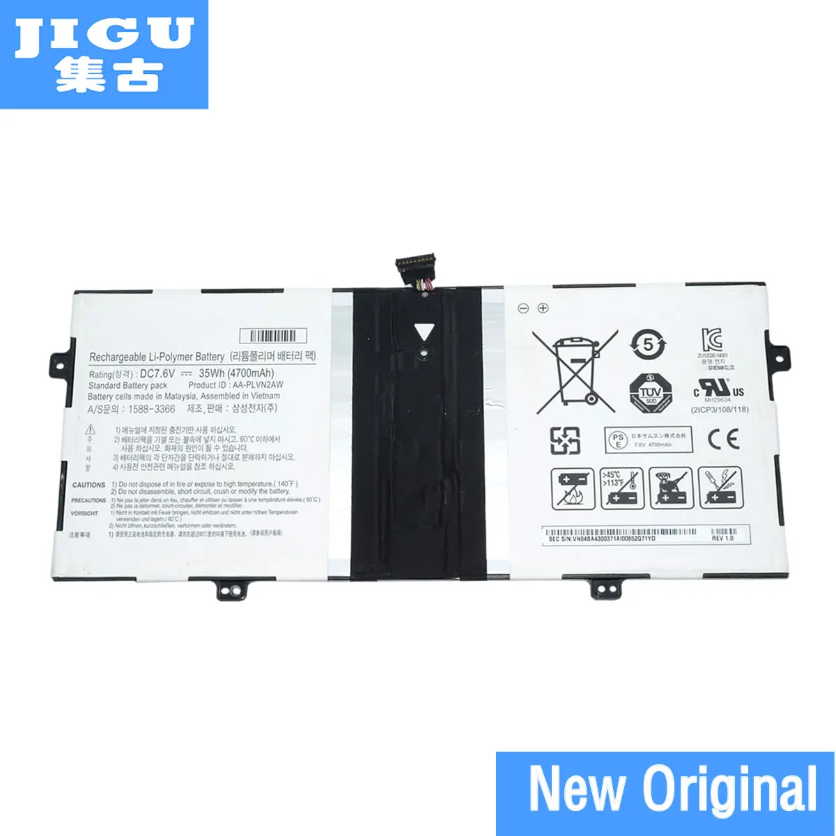 AA PLVN2AW батареи для ноутбука JIGU SAMSUNG 930X2K K01 K02 ATIV Book 9 7 6 V 35WH|laptop battery|laptop battery for samsungbattery