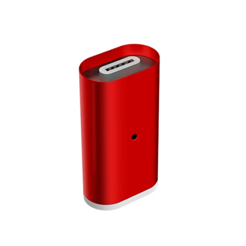 R Магнитный адаптер для быстрой зарядки для iPhone, Lightning, Android, type-C, разъем Micro USB 2,0, устройство с разъемом Micro USB C, кабель - Цвет: R