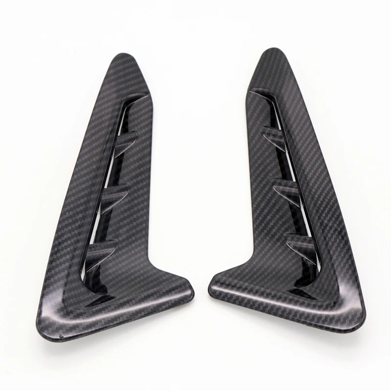 

For BMW X3 G01 2018 ABS Plastic Side Wing Badges Emblem Vent Outlet Cover Trim 2pcs Car Styling Accessories