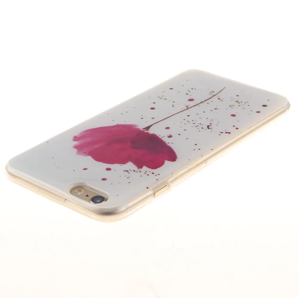 Мягкий силиконовый чехол IMD из ТПУ с крутым узором для задней панели телефона IPHONE