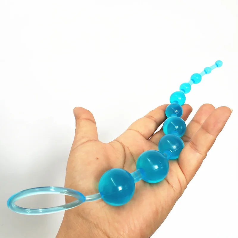 Секс-анальные игрушки для женщин анальная пробка с бусинами вибратор