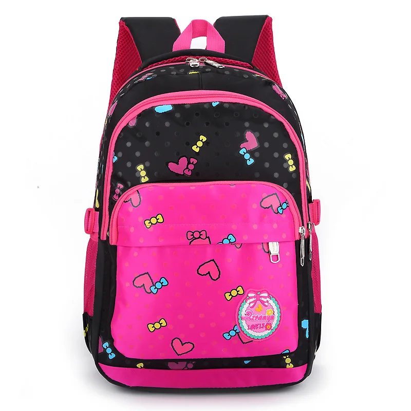 Детские школьные сумки для девочек принцесса водонепроницаемый ортопедический