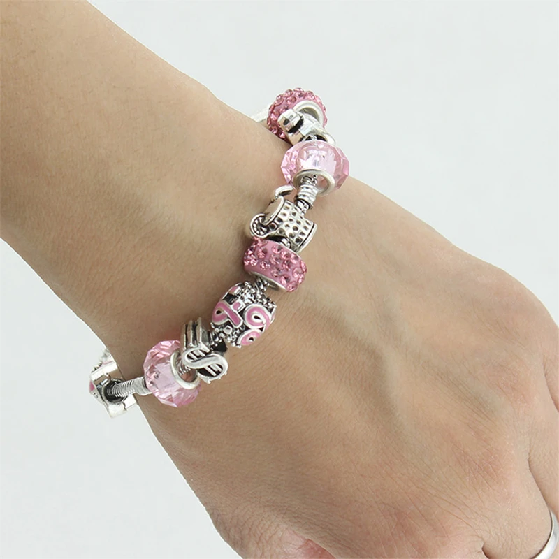 Чанбизи четыре вида цветных бусин DIY очаровательные браслеты роскошные