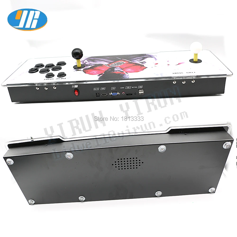 3D игровой джойстик консоль 2323 в 1 игры аркадная консоль ПК PS3 USB джойстик контроллер корейский/английский/японский/испанский