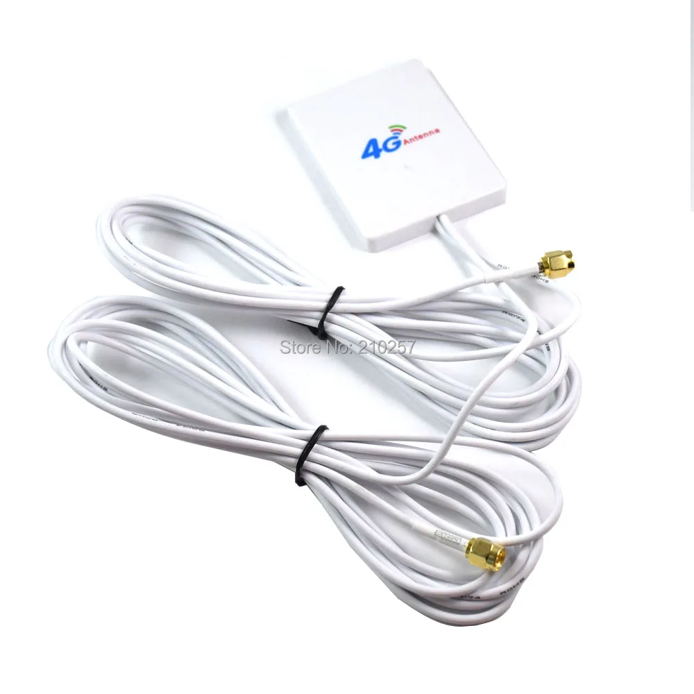 1 шт. антенны с высоким коэффициентом усиления 28dbi 4G Lte Sma двойной разъем для HuaWei