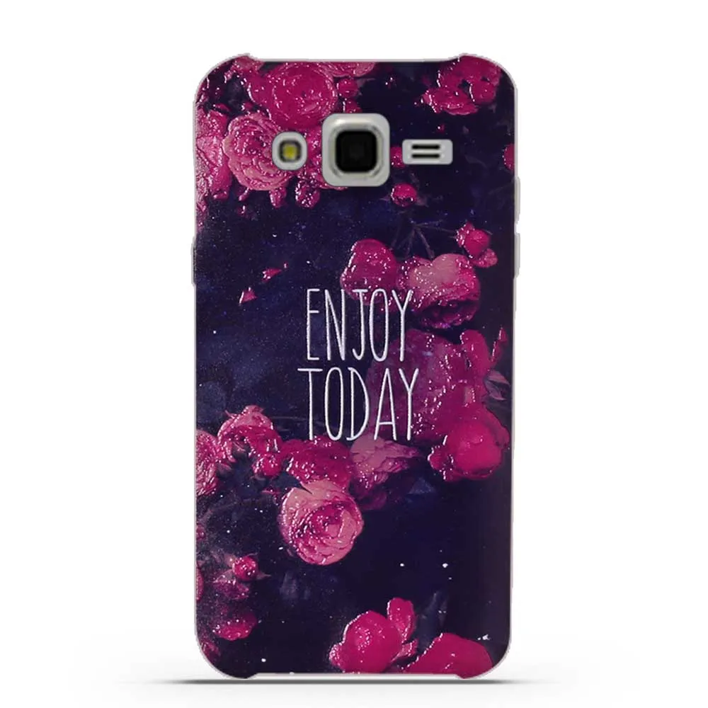 Чехол для Samsung Galaxy J5 2015 J500 J500F J500H Мягкий Силиконовый ТПУ чехол с милой 3d-задней