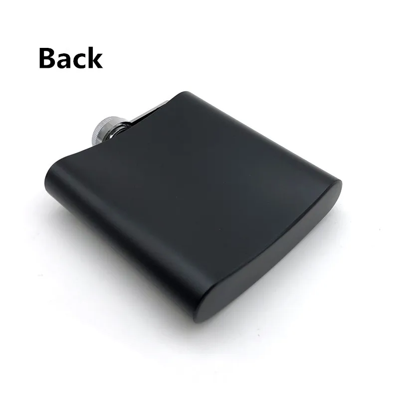 Колба для виски Alalinong Иосиф Сталин черная плоская колба 6 унций нержавеющая сталь