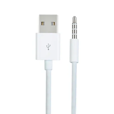 Бесплатная доставка USB кабель 3 5 мм штекер для AUX аудио разъем 2 0 гнездовой