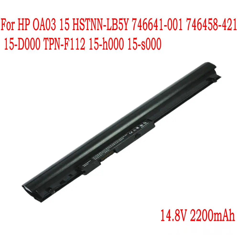 14 8 V 2200mAh OA04 OA03 Аккумулятор для ноутбука HP 15 HSTNN-LB5Y 746641-001 746458-421 15-D000 TPN-F112 15-H000 15-S000 |