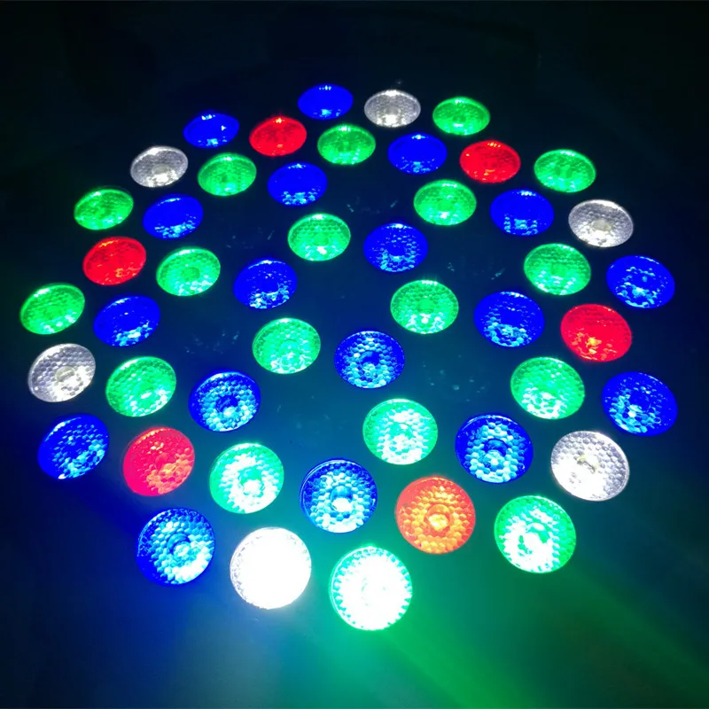 Светодиодный прожектор par 54 светодиода DJ Par led RGBW для дискотеки DMX эффект