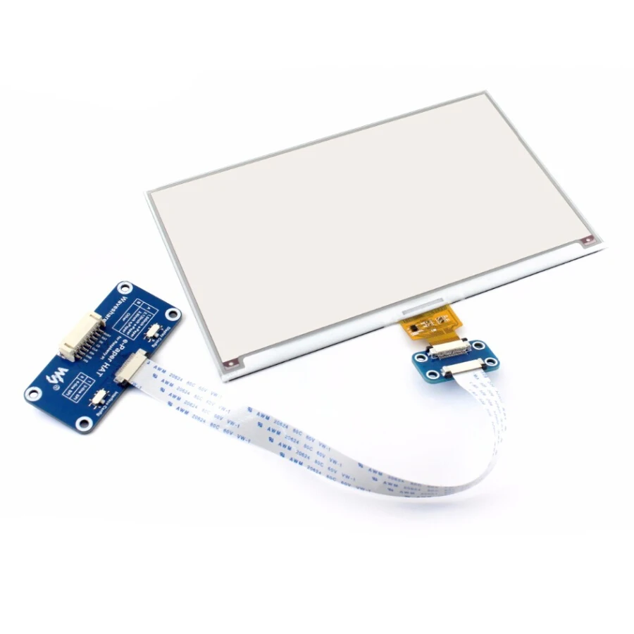 ShenzhenMaker Store 640x384 7 5 дюймов E Ink дисплей шляпа для Raspberry Pi красный черный белый SPI