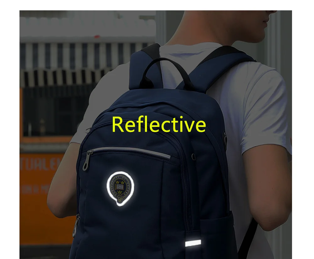 Новый рюкзак для ноутбука из ткани Оксфорд Водонепроницаемый Школьный мальчиков