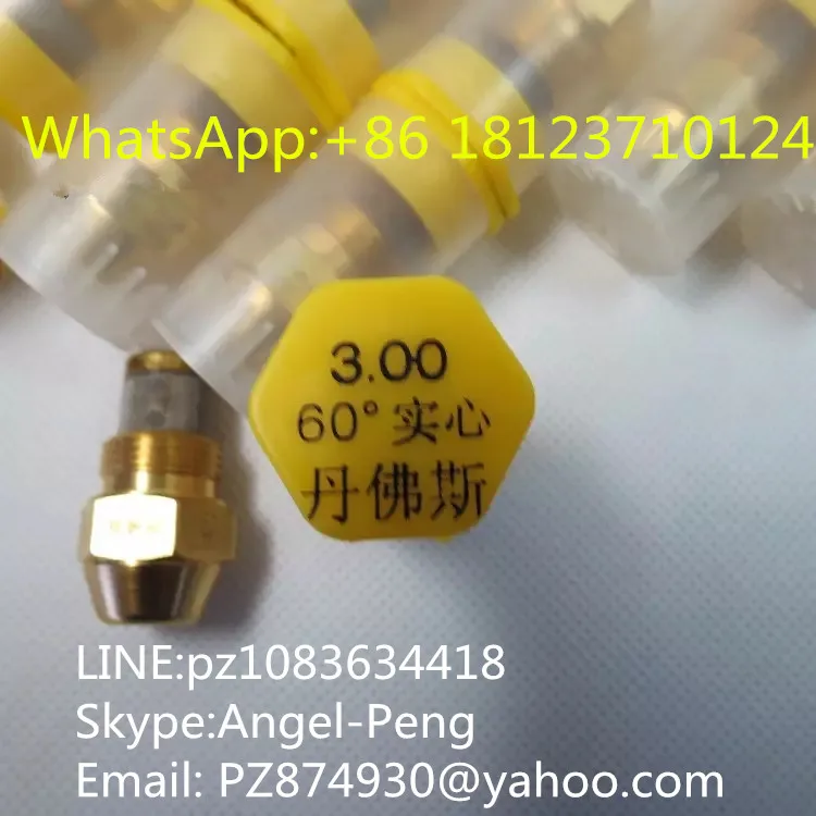 Danfoss Дания 45 60 80 градусов сопло 7 5 15 usgal/h масляная Форсунка горелки DANFOSS
