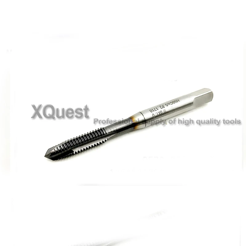 PO XQuest высокое качество HSS-CO5 спиральная точка крана M3 M4 M5 M6 TicN Машина спиральные рифленые метчики M8 M10 M12 для нержавеющей стали - Цвет: PO