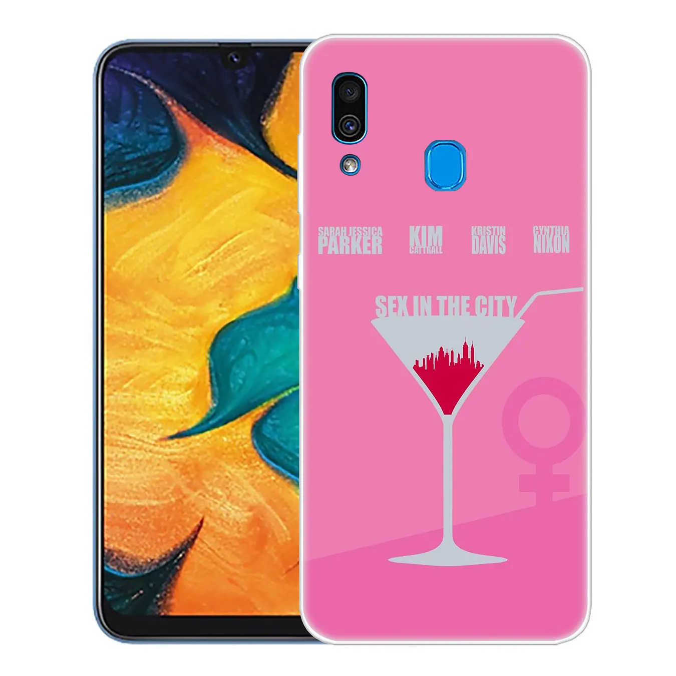 Lavaza секс в городе kiss жесткий чехол для телефона Samsung Galaxy A70 A60 A50 A40 A30 A20 A10 M10 M20 M30 M40