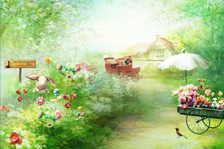 Детские Настенные 3D обои Мультяшные 3d для гостиной|wallpapers for living room|3d wall murals