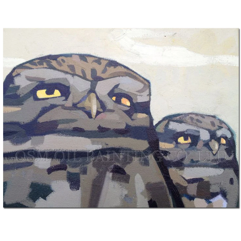 Картина маслом полная Птица для настенного творчества | Дом и сад