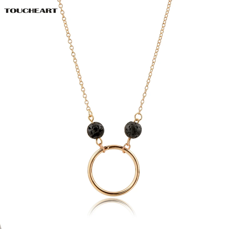 

TOUCHEART Gold Circle Chain Necklaces & Pendants Long Necklaces For Women Charm Designer Ethnic Boho Jewelry Necklace SNE180017