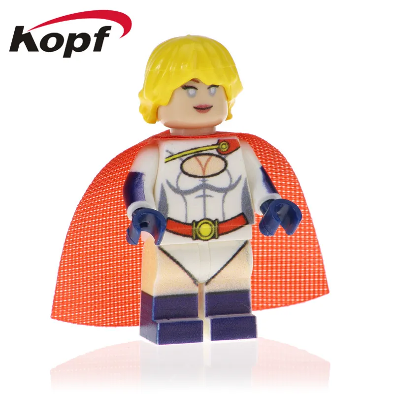 PG1538 строительные блоки Super Heroes Lara Croft power Big Barda Namor Mckenzie power Girl Joker фигурки кирпичики для детей игрушки