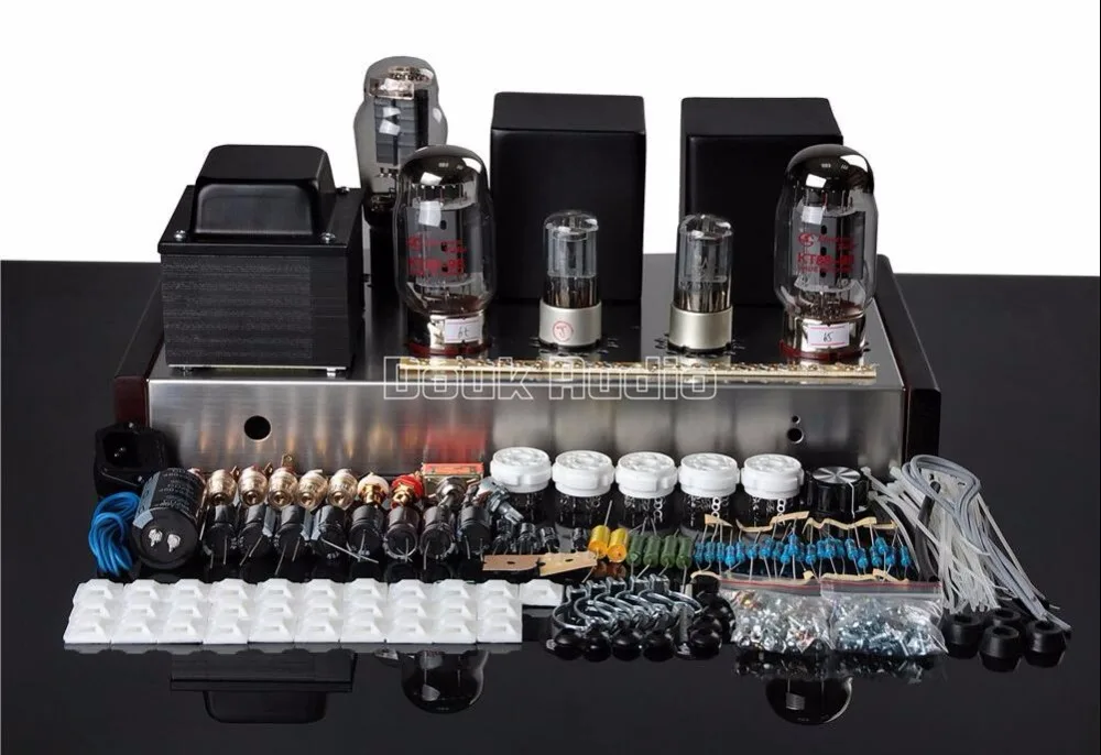 Вакуумный трубчатый усилитель Douk Audio KT88 HiFi односторонний стерео класса А 16 Вт * 2|amp