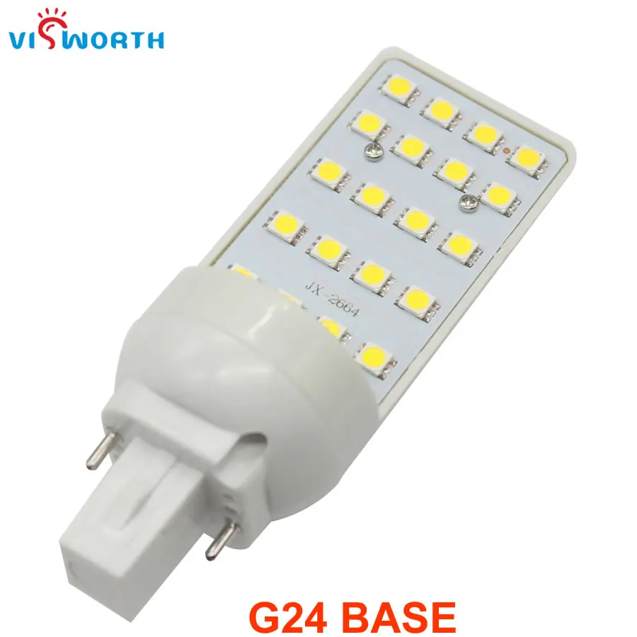 G24 Светодиодная лампа E27 Базовые Светодиодные лампы 5 Вт 7 9 12 Smd505 20 шт. светодиодов