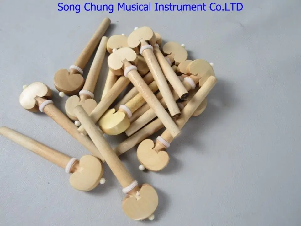 

High Grade 4/4 Violin pegs, 20pcs (5Sets) boxwood violin pegs ,fine workmanship