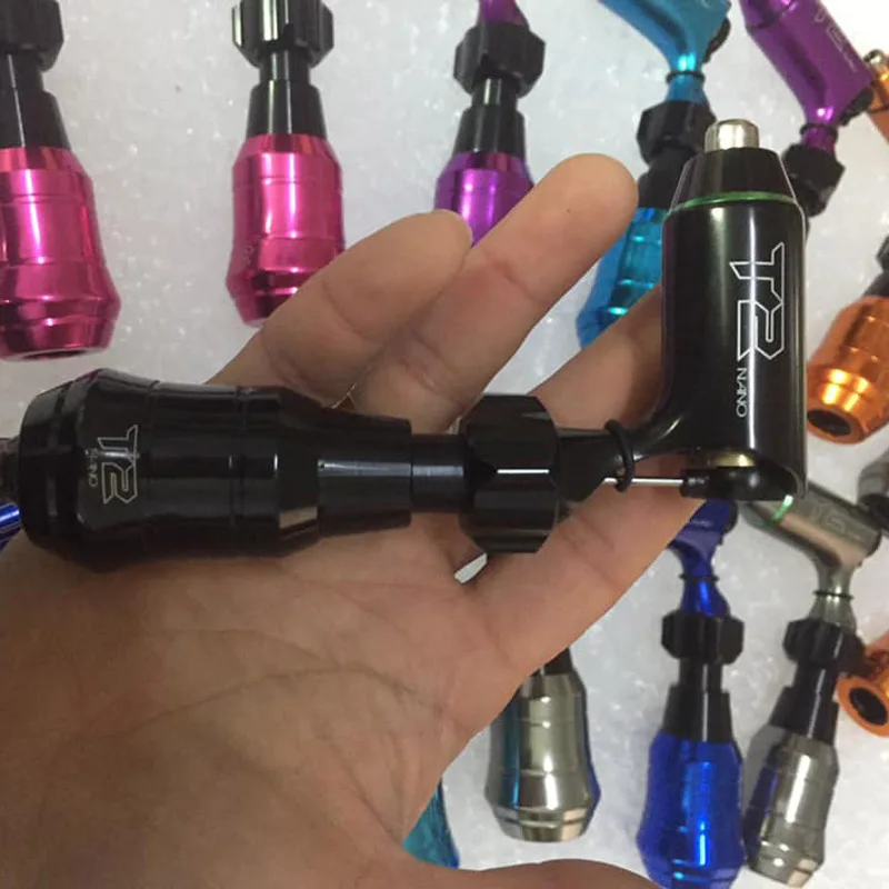 T2 Nano роторная татуировка машина двигатель RCA разъем ручка Высокое качество картридж татуировки машина