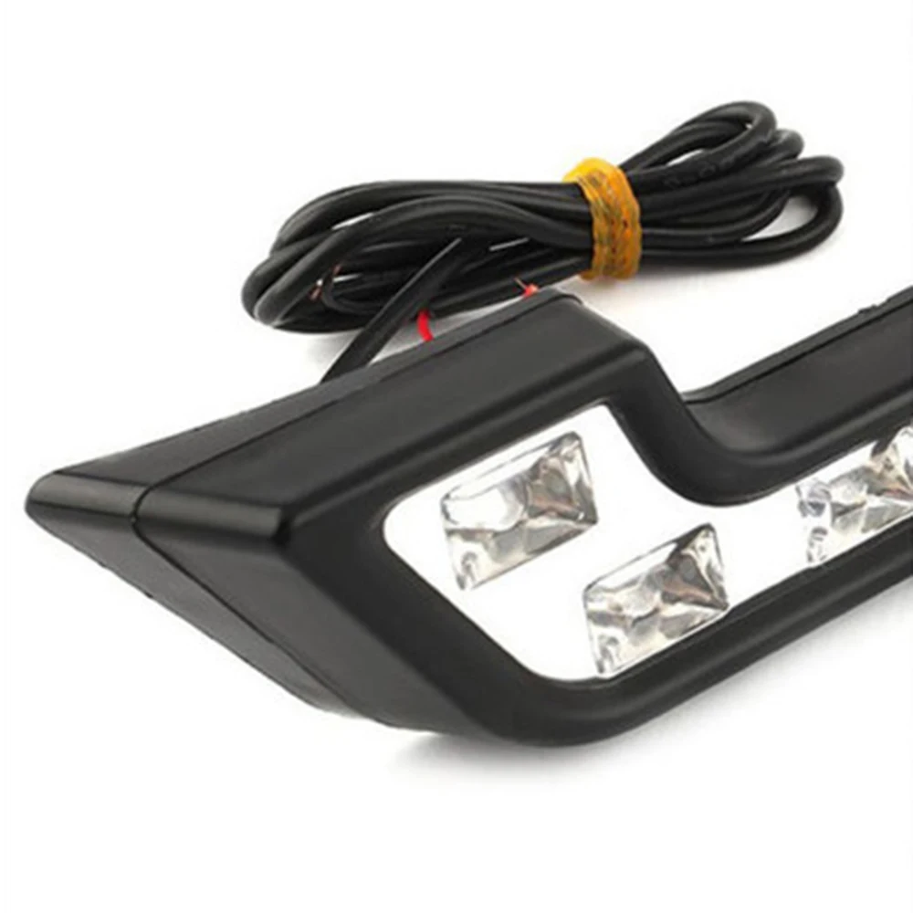 YSY 1 Набор/2 шт Автомобильный светодиодный дневной светильник DRL Дневной