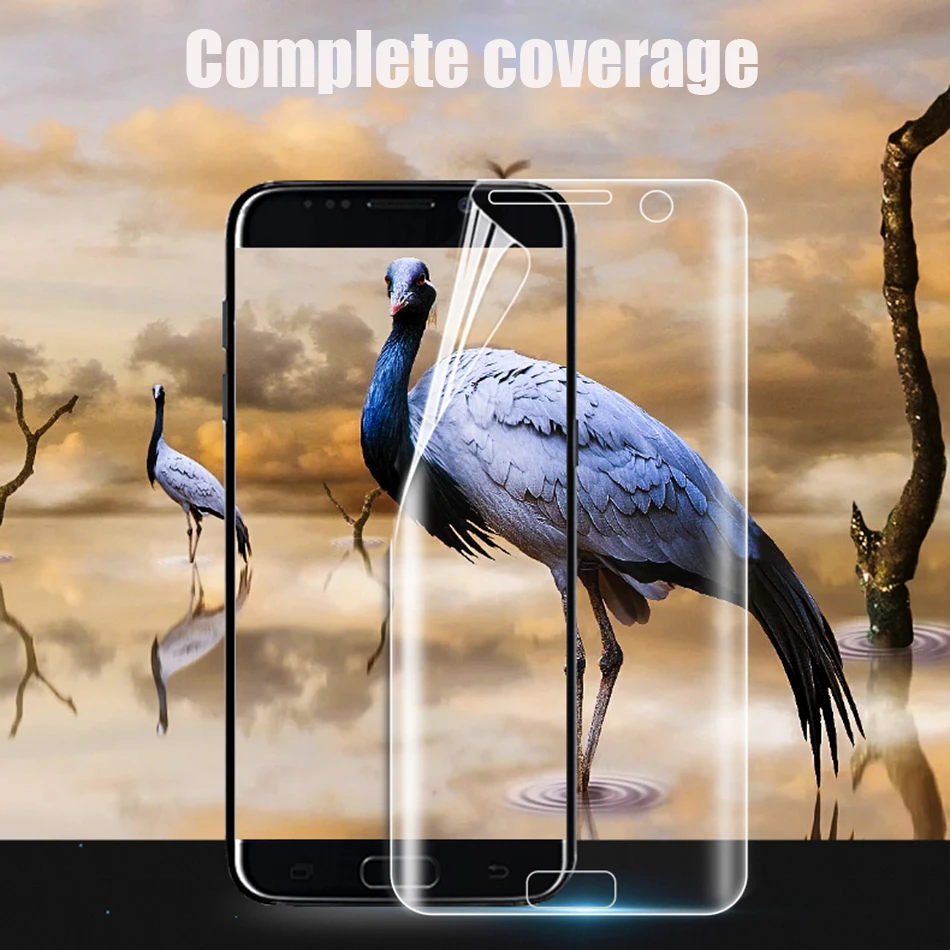 Hstrade для Samsung Galaxy S8 плюс мягкий Экран протектор Плёнки S7 Edge защитный (не закаленное
