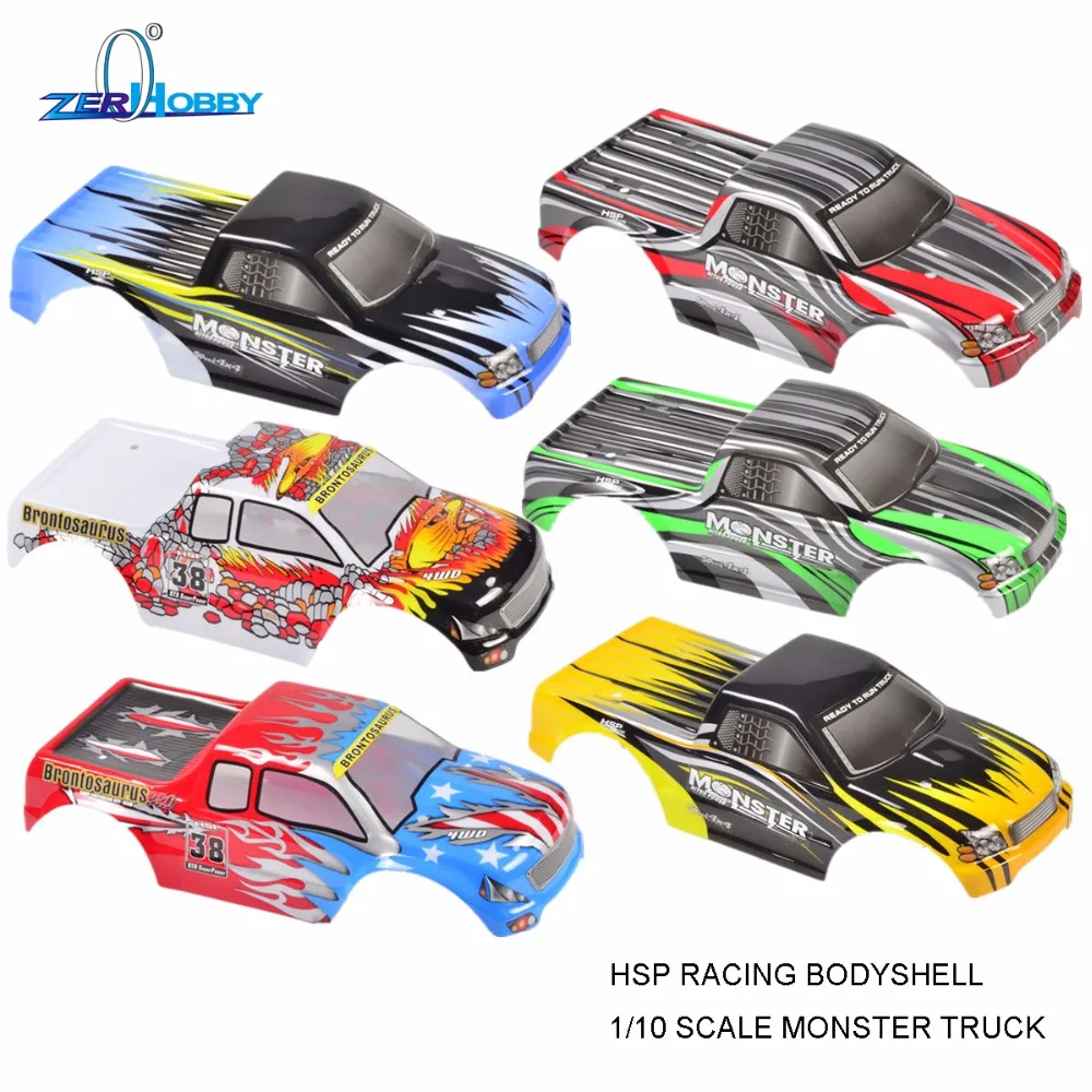RC CAR MONSTER TRUCK Корпус Корпуса пузыри для HSP 1/10 SCALE внедорожные электрические