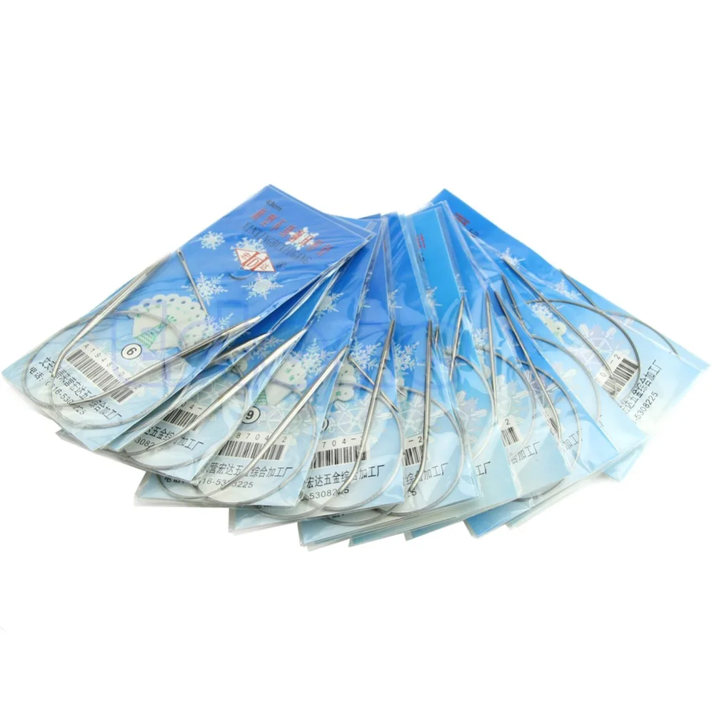 13 шт. круговые вязальные спицы 65 см | Дом и сад