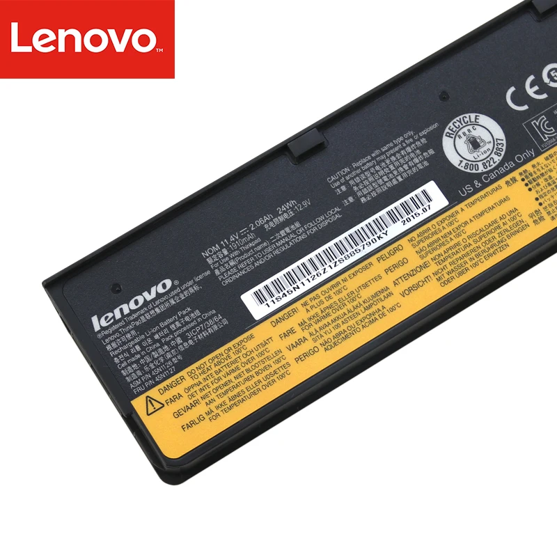 Аккумулятор для ноутбука lenovo ThinkPad X240 T440S T440 X250 T450S X260 S440 S540 45N1130 45N1131 45N1126 45N1127 3 сотового