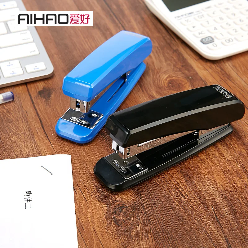 Aihao бренд школьников офиса используя мини Портативный цвет: черный синий Пластик