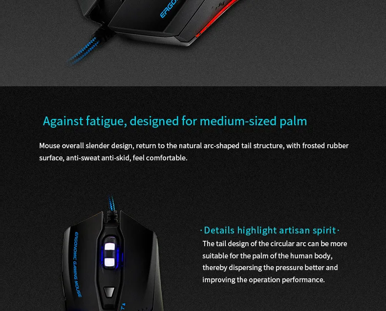 IMice Проводная игровая мышь 3200 dpi 6 кнопок профессиональная оптическая мышь USB компьютерная мышь E-Sport геймерские Мыши для ПК ноутбука X8