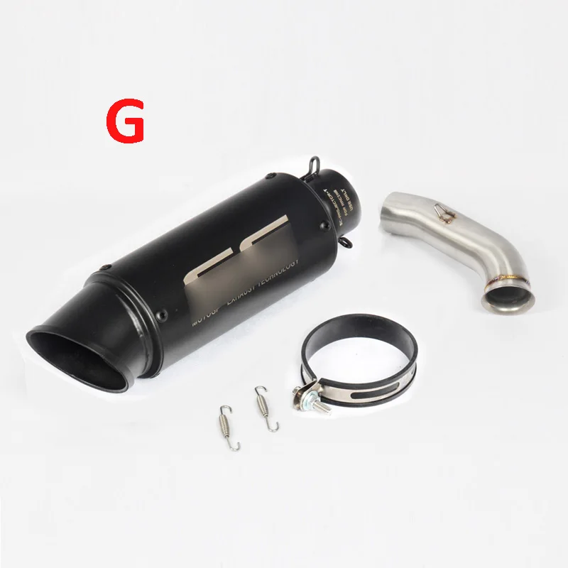G DUKE 125 250 390 выхлопная система мотоцикла глушитель наконечник среднего соединения Соединительная труба для KTM DUKE 125 250 390 - Цвет: G