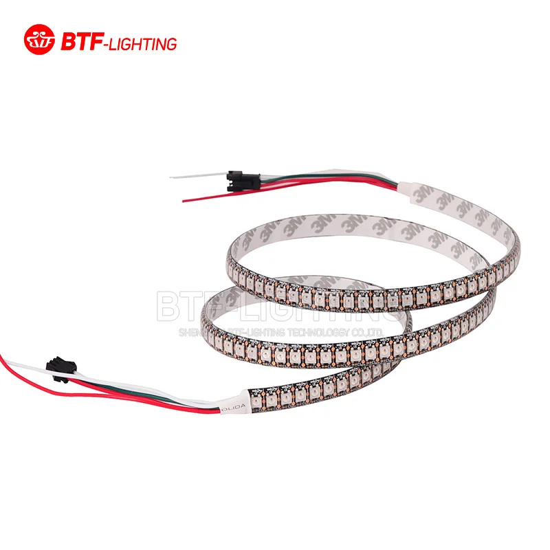 Светодиодная лампа 5050 RGB WS2812B 144 яркие цветные лампы водонепроницаемая с