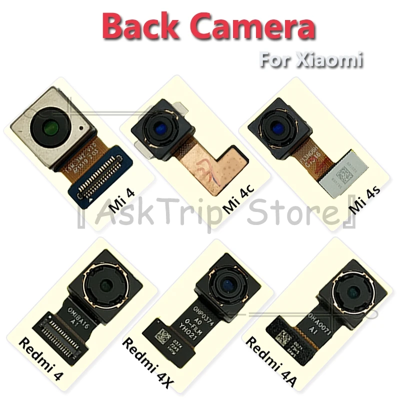 100% новый для Xiaomi Mi 4 4c модуль основной задней камеры Redmi Pro 4A 4X гибкий кабель