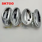 SKTOO 4 шт.компл. для Lifan 520 хромированные наружные дверные ручки, накладки 520i Breez, аксессуары, металлические наклейки хорошего качества, Стайлинг автомобиля