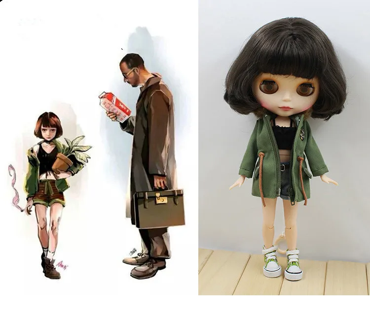 Leon 4 шт.: профессиональная одежда Mathilde для куклы Blyth azone аксессуары кукол 1/6|1/6 doll