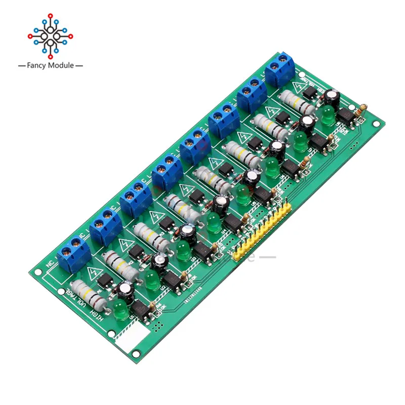 AC 220V MCU TTL уровень 8 Стандартная плата тестирования изолированного обнаружения